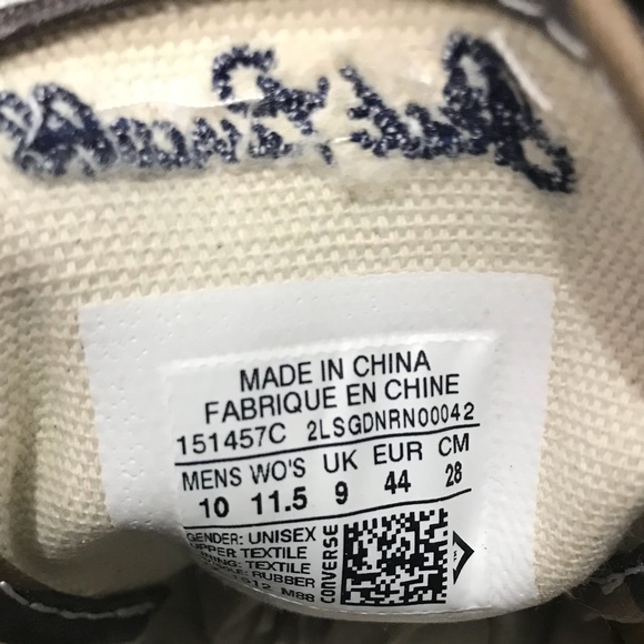 NWT Converse Jack Purcell Signature OX Sand Dune M - Picture 8 of 8